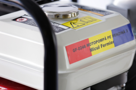 Motopompa pe benzina Micul Fermier, 3 TOLI putere 6.5cp, debit 40000L/H - 60 m3/h, GF-0246 [6]