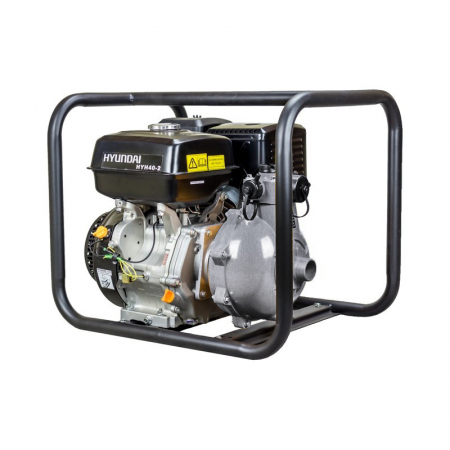 Motopompe - Motopompa presiune ridicata HYUNDAI HYH40-2, putere 13 cp, inaltime refulare 100 m, 350 l/min
