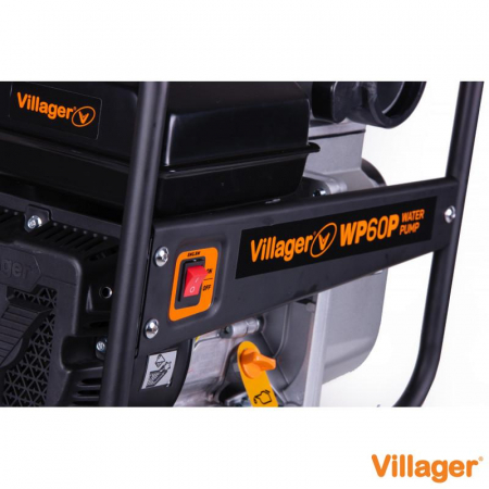 Motopompa Villager WP 60 P, debit 60 m³/h, 212 cm³, refulare pe 3" (75 mm), 2.1 bari, 4.1 kW [1]