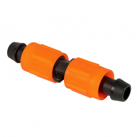 Furtune de irigat, banda de picurare și accesorii - Mufa rapida de imbinare banda picurare 16mm,  Micul Fermier GF-1345