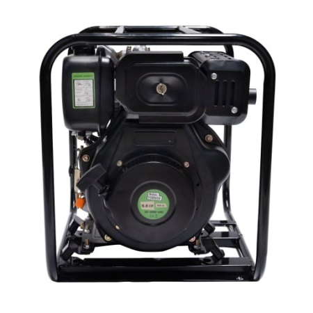 PACHET-Motopompa Micul Fermier pentru apa, diesel, 3 toli, 9,8 Cp, debit 45 mc/h, de presiune inalta, 4 timpi + Furtun pompier 3" 20m 8bar fara capete ROSU [7]