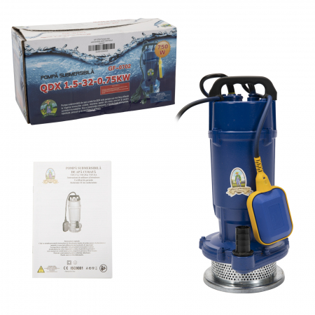 Pompa apa submersibila cu plutitor Micul Fermier, refulare 32m, 1500 l/h, 750W [4]