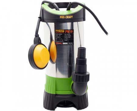 Pompă de drenaj și fecale Procraft PN19, debit 15000 l/h, 1100 W [2]