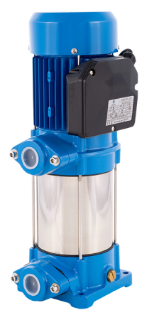 Pompe de suprafata - Pompă multietajată autoamorsantă verticală Gmax HMC90-5SV, 1,3 HP, debit 5,4 m³/h, aspiratie 8 m, Hmax 58 m, presiune 5,8 bar, 1 tol