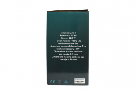 Pompa submersibila apa curata/murdara 3in1 400W, DZ-P100 DETOOLZ [11]