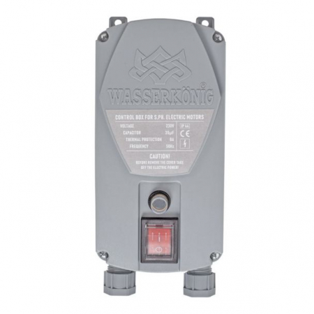 Pompa submersibila centrifugala multietajata Wasserkonig SI10094/3.5, diametru 3.5", putere 1500 W, debit 5640 l/h, inaltime refulare 100 m [4]