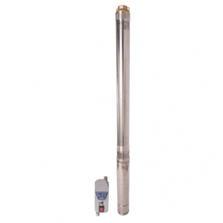 Pompa submersibila centrifugala multietajata Wasserkonig WKM5600-105/3.5, diametru 3.5", putere 1850 W, debit 5700 l/h, inaltime refulare 102 m [5]