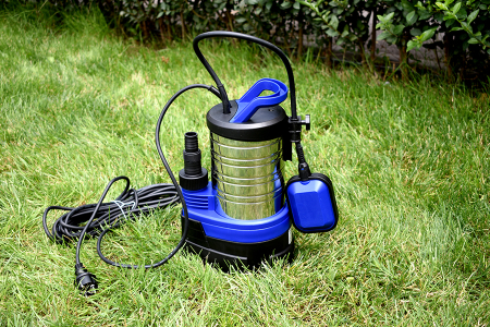 Pompă submersibilă de drenaj Gmax Q750B123I, 1 HP, 13,5 m³/h, Hmax 8 m, plutitor extern, inox [1]