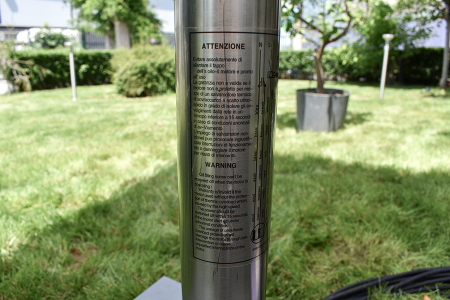 Pompă submersibilă Gmax 3SRM338-2, putere 2 kw, debit 4.5 m³/h, Hmax 148 m, diametru Ø75 mm, cablu 20 m [2]