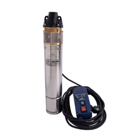 Pompe submersibile de adancime - Pompa submersibila periferica Wasserkonig SI10052, diametru 4", putere 1450 W, debit 3100 l/h, inaltime refulare 100 m
