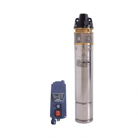 Pompa submersibila periferica Wasserkonig SI10052, diametru 4", putere 1450 W, debit 3100 l/h, inaltime refulare 100 m [1]