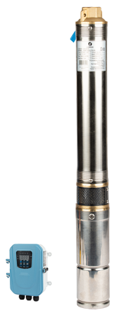 Pompe submersibile de adancime - Pompă submersibilă solară foraj Gmax 3SW110-0.75, 1 HP, 4.4 m³/h, Hmax 85 m, Ø75 mm, DC 48–72V