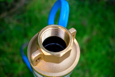 Pompă submersibilă solară foraj Gmax 4SW206-1, 1 kw, debit 5.8 m³/h, diametru Ø100 mm, DC 48–72V [4]