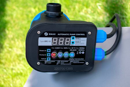 Presostat electronic automat de control al presiunii EPC-12, 2.2 kw, cu afisaj digital si reglarea limitelor Gmax [6]