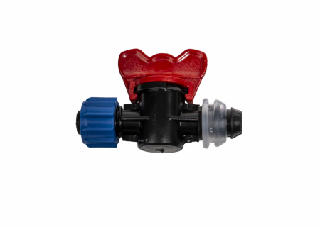 Furtune de irigat, banda de picurare și accesorii - Robinet pentru furtun cu picurare 16mm + garnitura din silicon / ZTS 5510