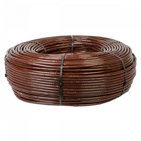Furtune de irigat, banda de picurare și accesorii - Tub de picurare maro, 16 cm, din 30 cm, rola de 400 m