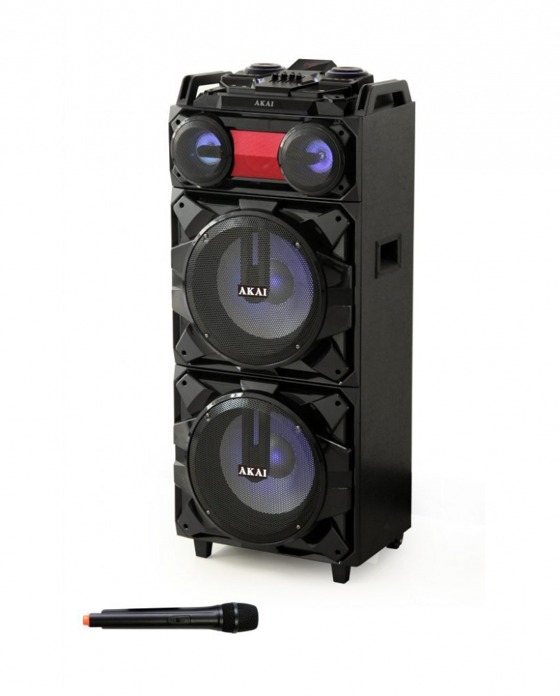Boxa activa AKAI DJ-Y5L Discoball, Bluetooth, USB, SD card, Radio FM [8]
