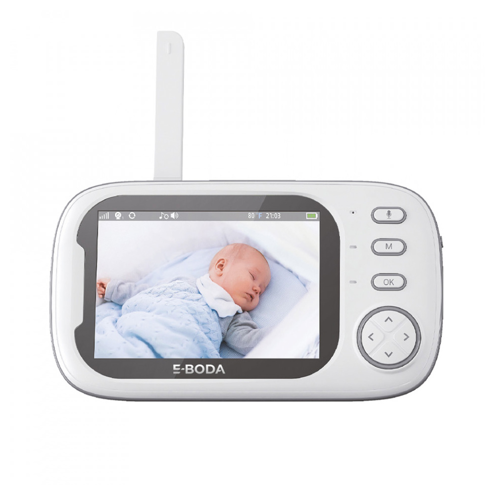 Baby Monitor, Camera audio-video wireless pentru supraveghere bebelusi, E-boda [2]