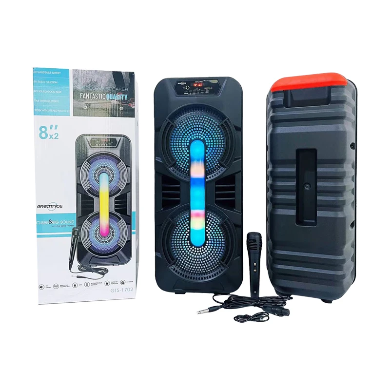 Boxa portabila cu microfon Poro 128 [3]