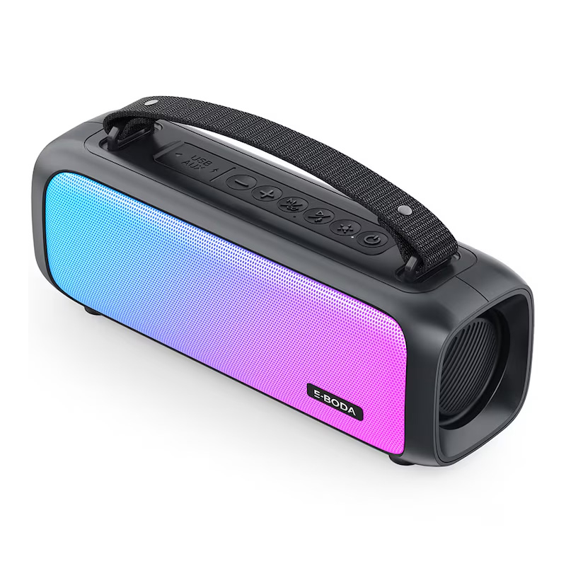 Boxa portabila E-Boda The Vibe 110,Efecte luminoase, TWS, Bluetooth [2]
