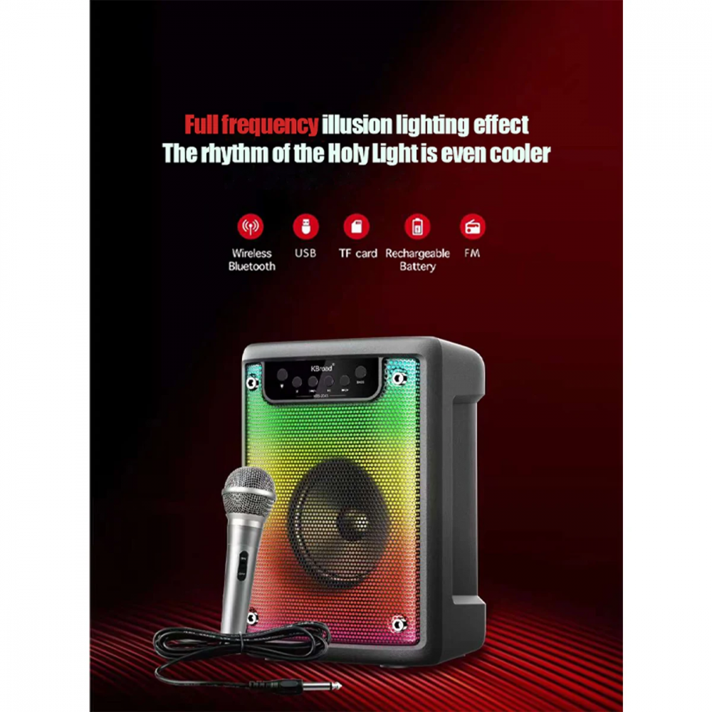 Boxa portabila wireless Poro 130 cu Bluetooth [4]