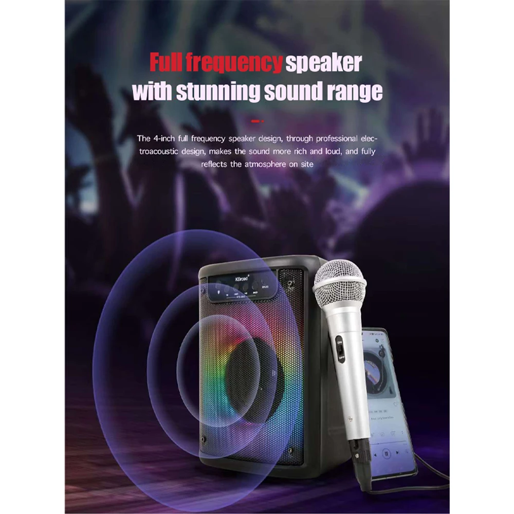 Boxa portabila wireless Poro 130 cu Bluetooth [3]