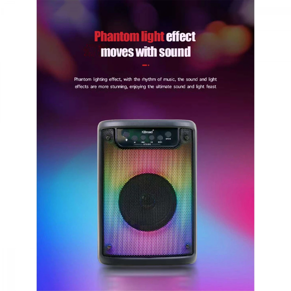 Boxa portabila wireless Poro 130 cu Bluetooth [6]