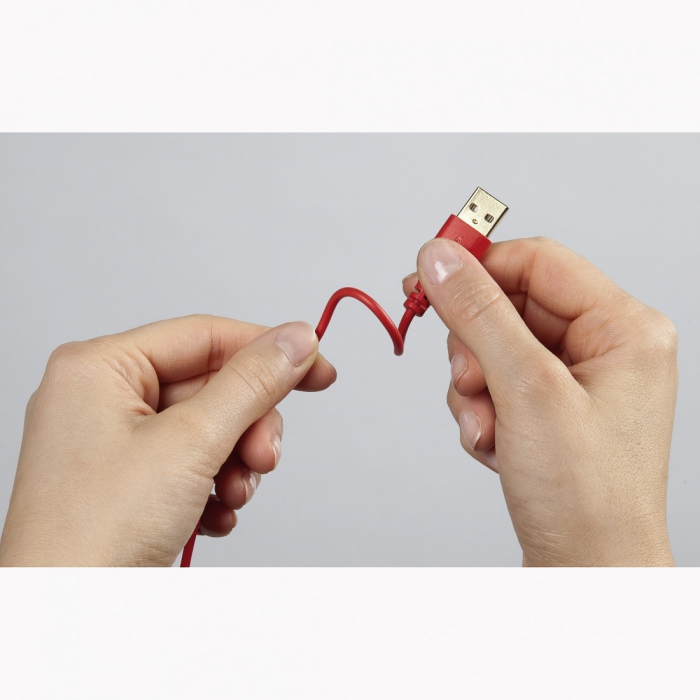 Cablu de date Hama micro-Usb Flexibil, Subtire, 0.75 m, Rosu|Hama micro usb rosu 4|Hama micro usb rosu 5|Hama micro usb rosu 6 [4]