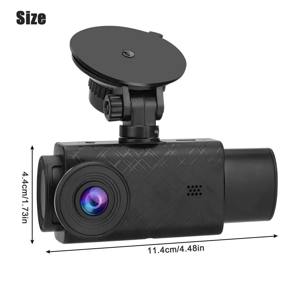 Camera de bord auto 3 in 1 Poro 114 [2]