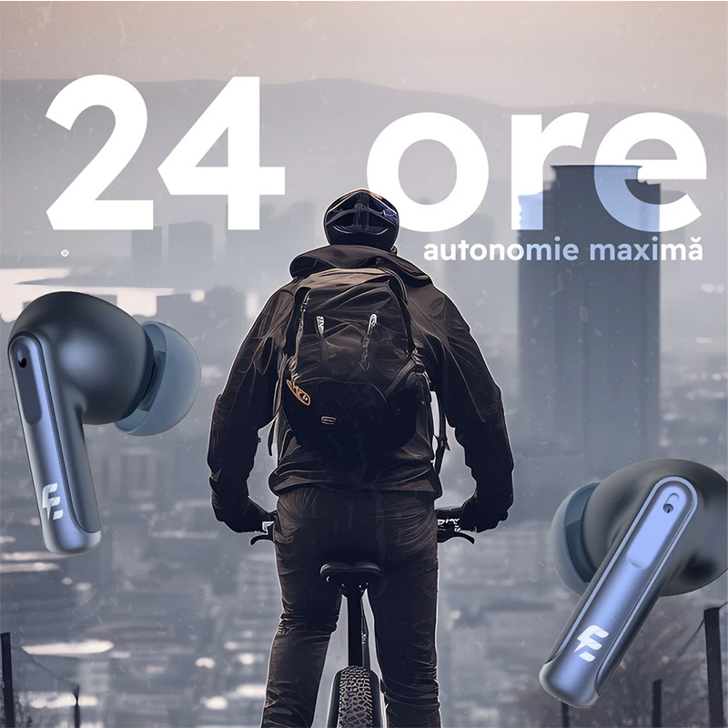 Casti TWS E-Boda ANC & ENC Supreme Sound, Autonomie 24 Ore [5]