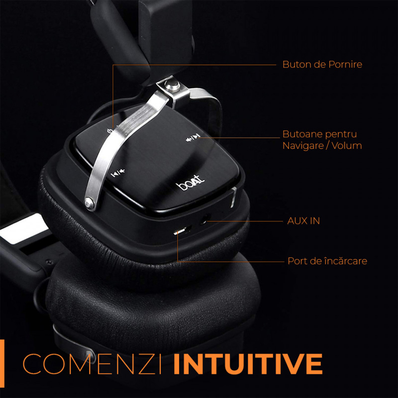 Casti wireless boAt Rockerz 610 [4]
