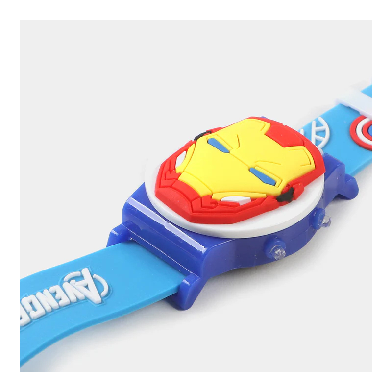Ceas de mana pentru copii model Iron Man [4]