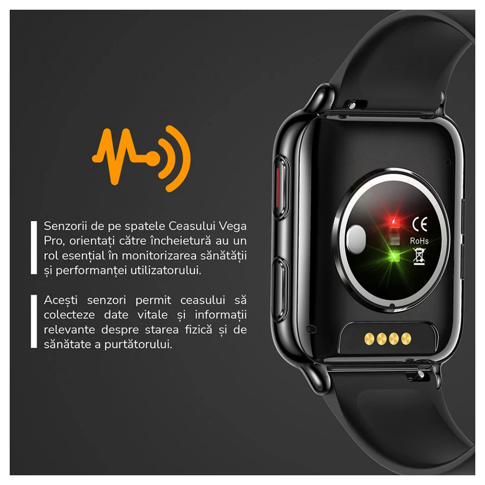 Ceas Smartwatch E-Boda SQ - Vega Pro, Amoled, Ip67 [5]