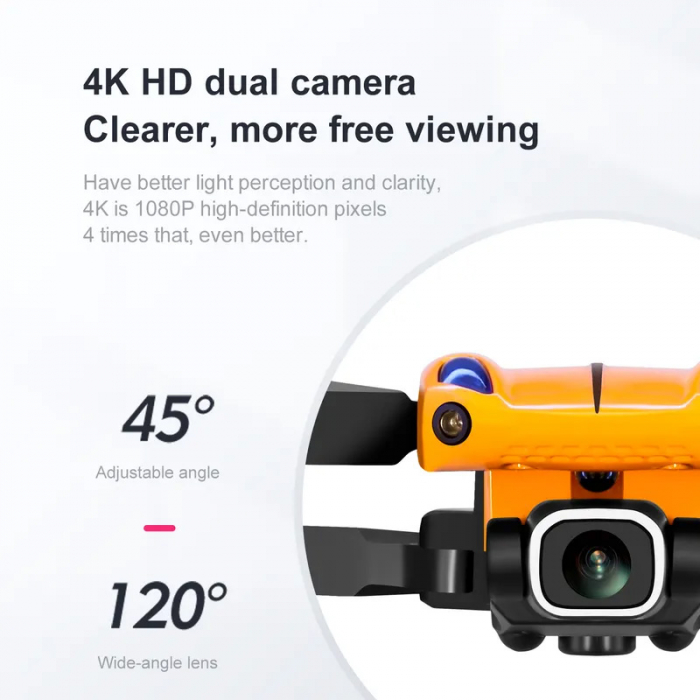 Drona pliabila PO 24|Mini drona po 24 4|Mini drona po 24 1|Mini drona po 24 2|Mini drona po 24|Mini drona po 24 3 [3]