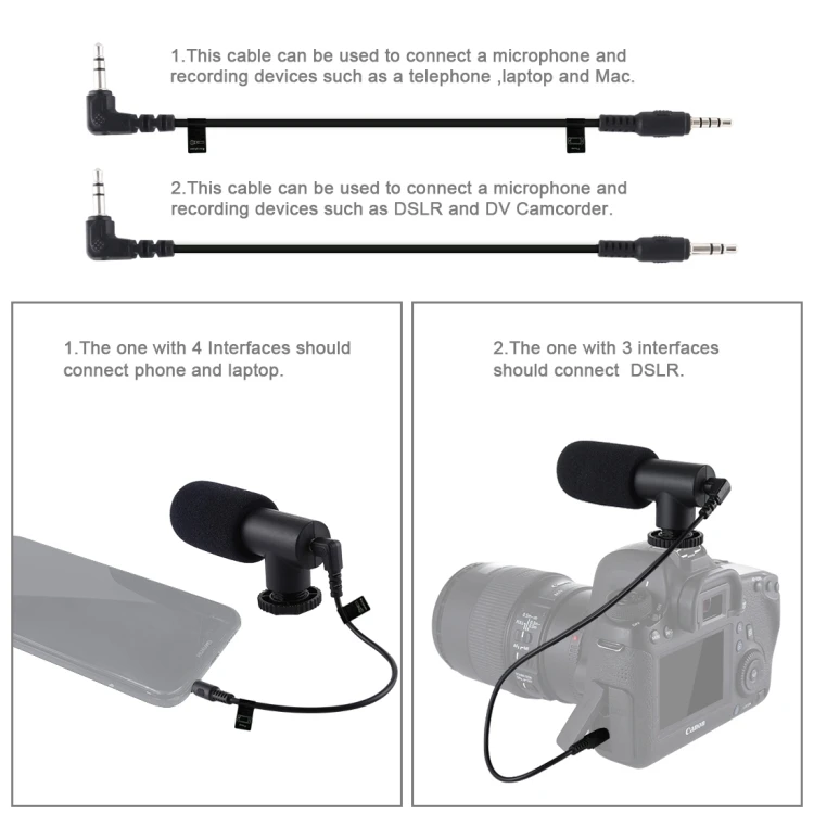 Kit Vlogging Complet cu Trepied, Lampa LED si Microfon [4]
