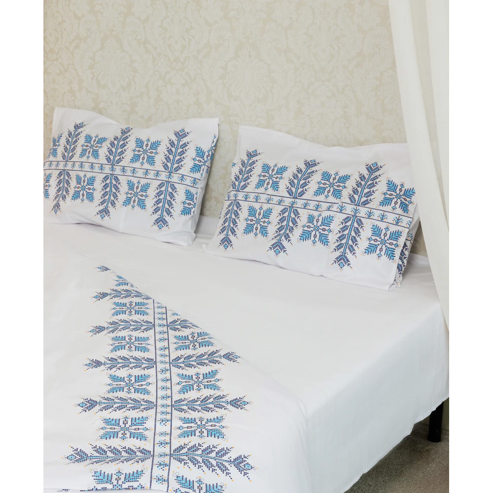 Lenjerie de pat pentru 2 persoane, Poro 91 Bumbac 100% [3]