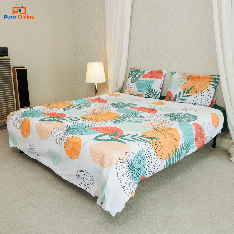 Lenjerie de pat pentru 2 persoane, Poro 93 Bumbac 100% [1]
