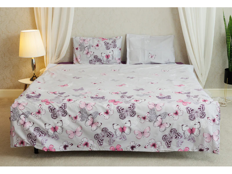 Lenjerie de pat pentru 2 persoane, Poro 94 Bumbac 100% [2]