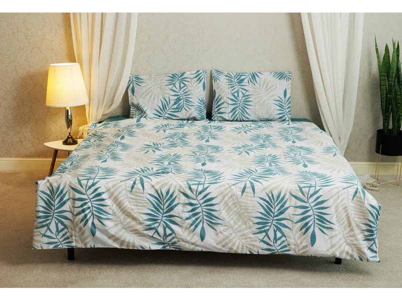 Lenjerie de pat pentru 2 persoane, Poro 95 Bumbac 100% [2]