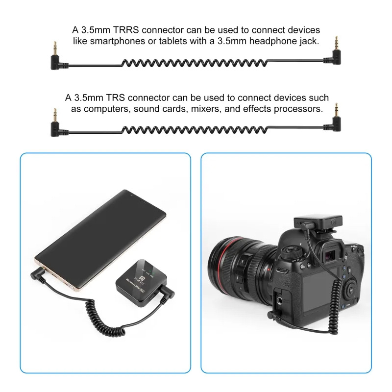 Set Microfon Lavalier Wireless [5]