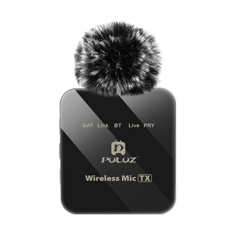 Set Microfon lavaliera wireless cu protectie de vant [3]