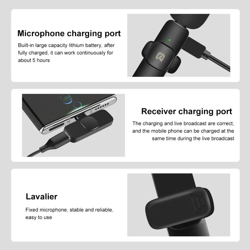 Microfon wireless tip lavariera [5]