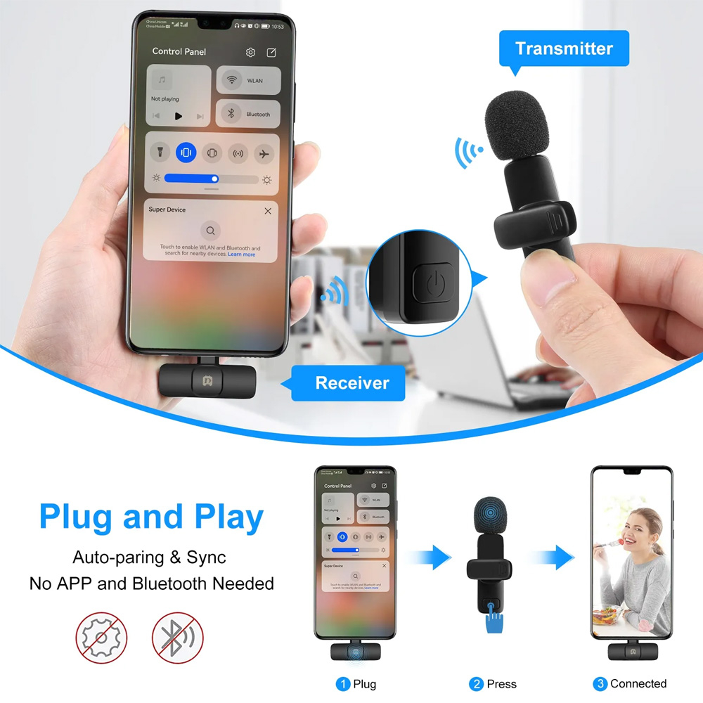 Microfon wireless tip lavariera [3]