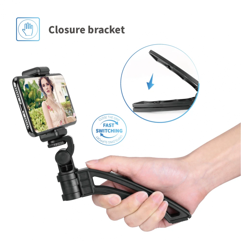 Mini trepied portabil pentru camera si telefon [7]