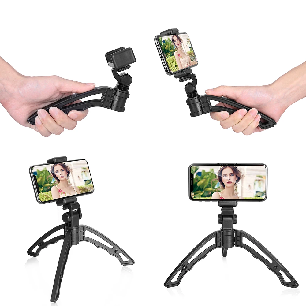 Mini trepied portabil pentru camera si telefon [4]