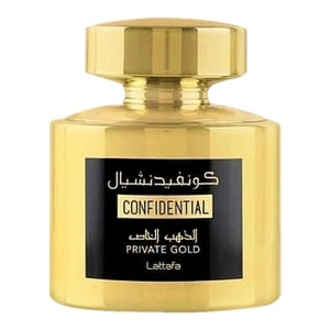 Parfum arabesc Confidential Private Gold by Lattafa, apa de parfum 100 ml, femei [3]