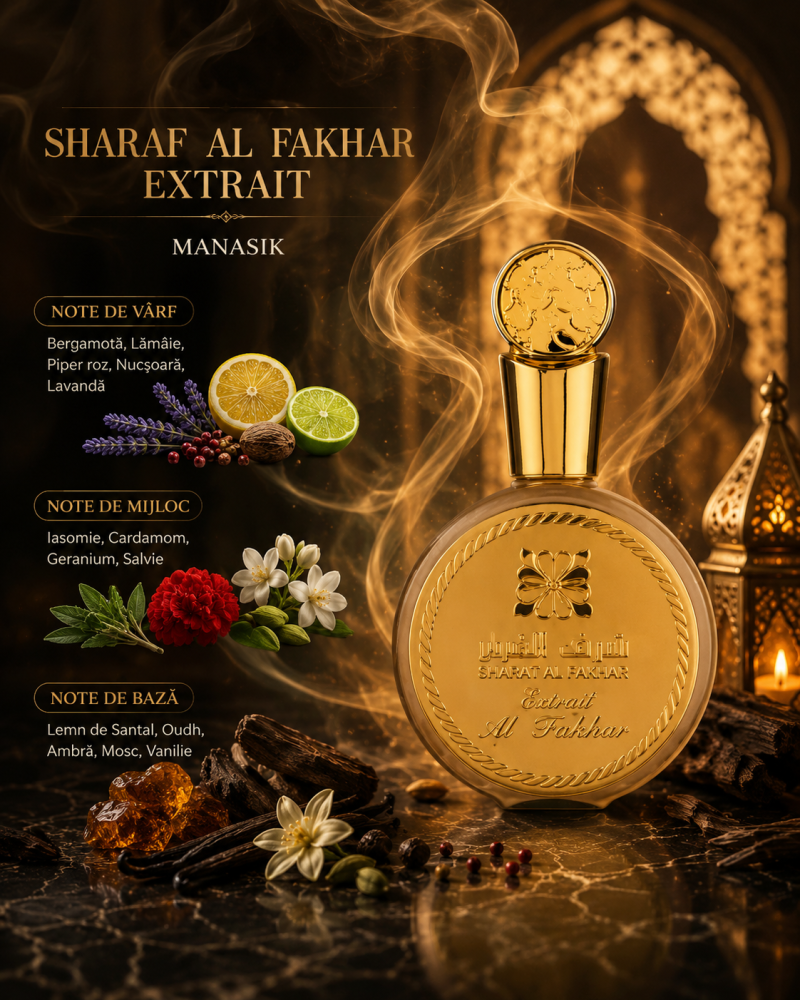 Parfum arabesc Sharaf Al Fakhar Extrait, 100 ml [2]