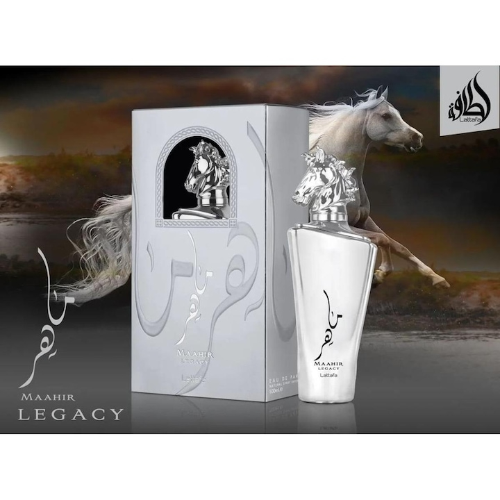 Parfum pentru barbati Maahir Legacy, Lattafa, 100 ml [4]