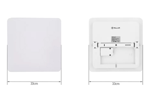Plafoniera LED WiFi patrata|Plafoniera LED WiFi patrata 3|Plafoniera LED WiFi patrata 2|Plafoniera LED WiFi patrata 1 [3]