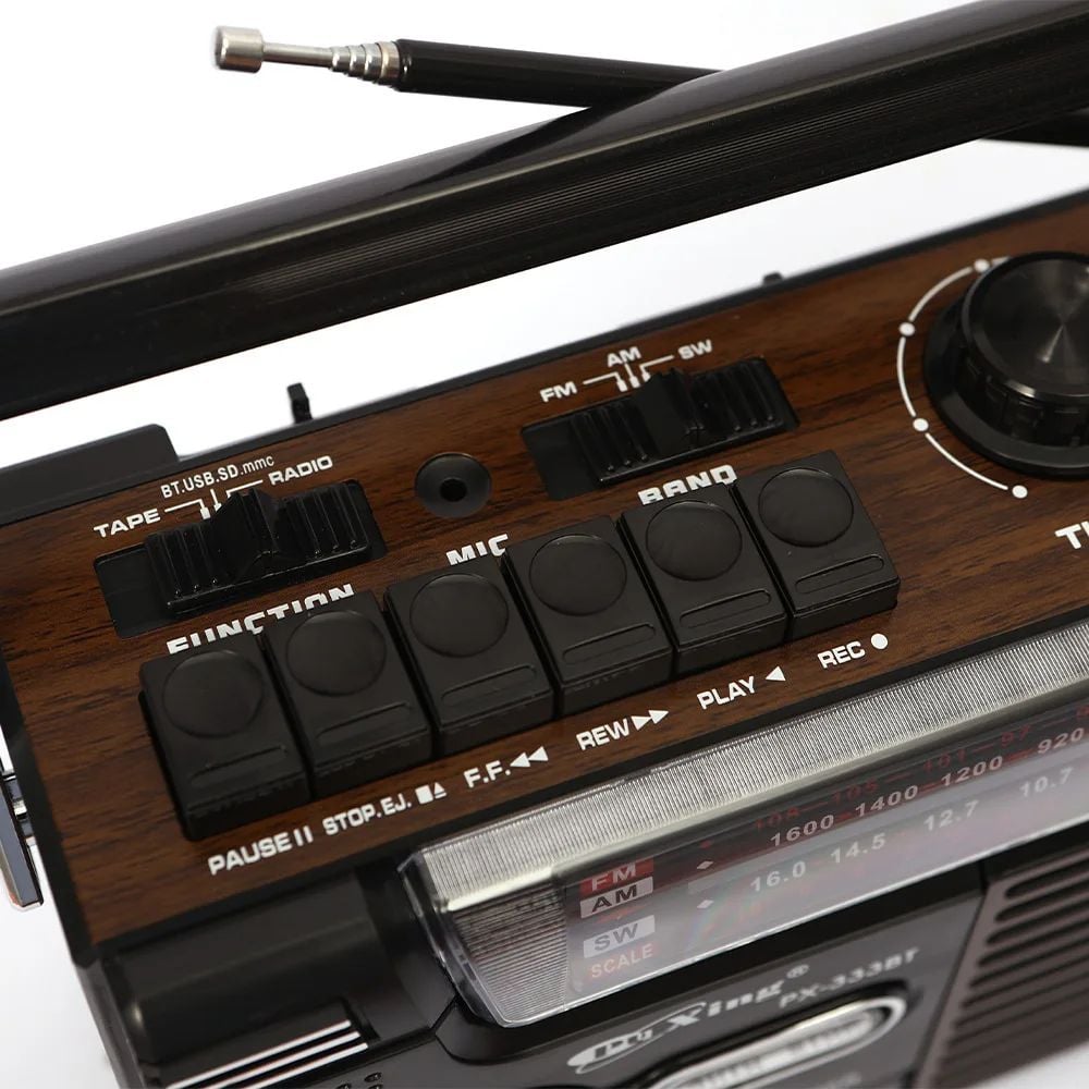 Radio Portabil Modern cu Caseta [3]